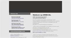 Desktop Screenshot of drbv.nl